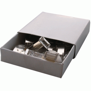 Boîte de 10 connecteurs RJ45 U/UTP sans insert - EOC5CU1B10