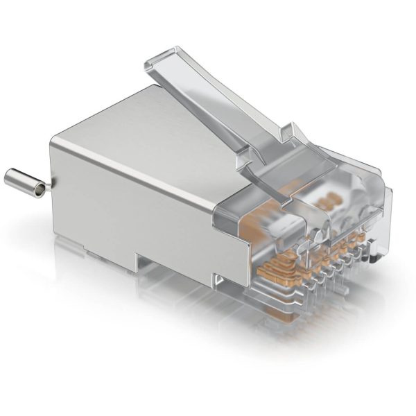 Boite de 100 connecteurs RJ 45 pour cable ext, - UISP-CONNECTOR-SHD