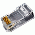 Sachet 10 connecteurs RJ45 U/UTP Cat 6 sans insert - EOC6CU1