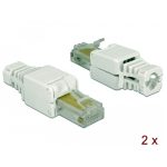 Connecteur réseau RJ45 Cat 5e UTP Toolfree (x2) - 86415