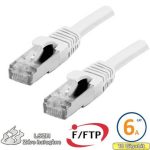 Cordon RJ45 Cat 6a F/FTP Primacy LSZH 10m blanc - EOC6ADZ1000W