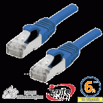 Cordon RJ45 Cat 6a F/FTP Primacy LSZH 5m bleu - EOC6ADZ0500B