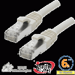 Cordon RJ45 Cat 6a F/FTP Primacy LSZH 15m beige - EOC6ADZG1500
