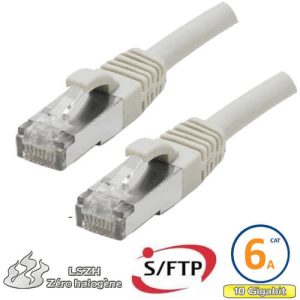 Cordon RJ45 Cat 6a S/FTP Primacy LSZH 30m beige - C6ASFZG3000