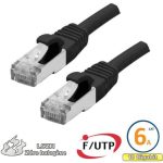 Cordon RJ45 Cat 6a F/UTP Primacy LSZH 10m noir - EOC6ASZ1000N