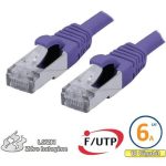 Cordon RJ45 Cat 6a F/UTP Primacy LSZH 3m violet - EOC6ASZ0300F