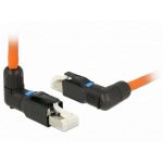 Connecteur RJ45 Cat 6a STP coudé ajustable - 86295