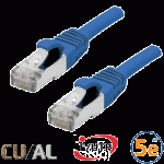 Cordon RJ45 Cat 6 F/UTP Classic 3m bleu - EOC6SA0300B