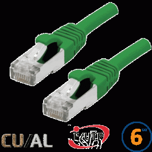 Cordon RJ45 Cat 6 F/UTP Classic 1m vert