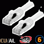 Cordon RJ45 Cat 6 F/UTP Classic 1m blanc - EOC6SA0100W