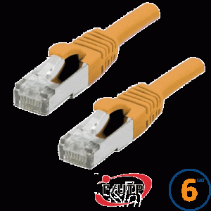 Cordon RJ45 Cat 6 F/UTP Primacy 2m orange - EOC6S0200A