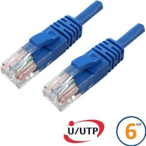 Cordon RJ45 Cat 6 U/UTP Primacy  10m bleu - EOC6U1000B