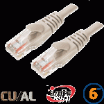 Cordon RJ45 Cat 6 U/UTP Classic 5m beige - EOC6UAG0500