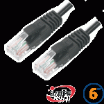 Cordon RJ45 Cat 6 U/UTP Primacy 0.5m noir - EOC6U0050N