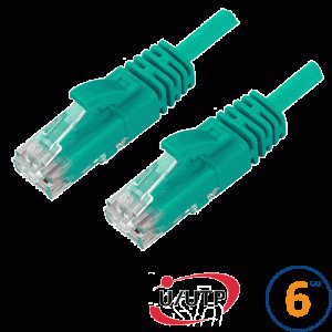Cordon RJ45 Cat 6 U/UTP Primacy 1m vert - EOC6U0100V