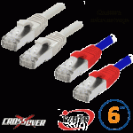 Cordon RJ45 croisé Cat 6 F/UTP Primacy 5m beige - EOC6XG0500