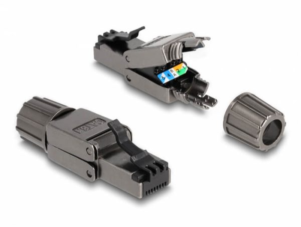 Connecteur réseau RJ45 Cat 8 STP Toolfree - 86514