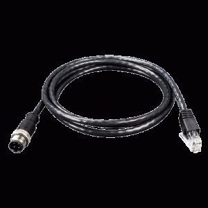 Câble M12 4 contacts D-Coding vers RJ-45 1.2m - CB-M12D4MRJ-120