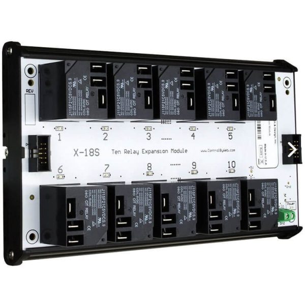 Module 10 relais (30A, 277Vac, 30Vdc - X-18S