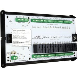 Module 16S relais 16 entrées num. et 4 analog. - X-19S