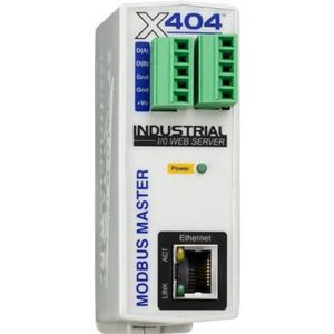 Web-Enabled RS485 Modbus Master Controller 9-28VDC - X-404-I