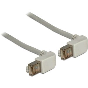 Cordon RJ45 Cat 5e S/FTP coudé / coudé 2m beige - 83512