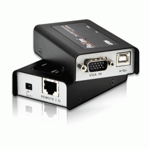 Mini console ext. Cat 5e USB VGA 1280x1024 100m - CE100-AT-G