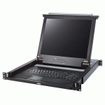 Console KVM rackable TFT 17" PS2/USB - CL1000M-ATA-FG
