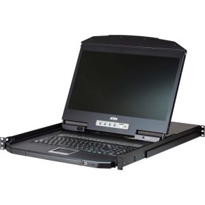 16P Short Depth Single Rail LCD KVM SW - CL3116NX-ATA-FG