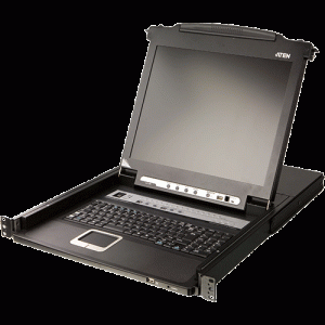 Console KVM rackable TFT 19" 16ports + USB périph. - CL5716N-ATA-FG