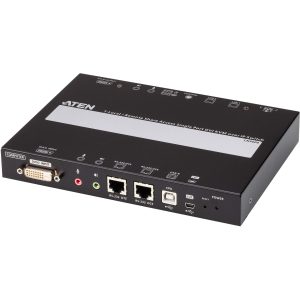 KVM Extender over IP USB DVI RS232 + Virtual média - CN9600-AT-G