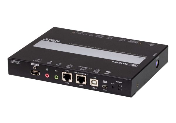 KVM Extender over IP HDMI/DP 4K + USB virutal serv - CN9850-AT-G