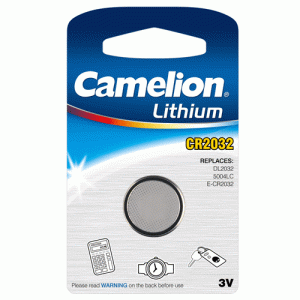 Pile bouton CR2032 3V Retail 20x3.2mm - CR2032-BP1