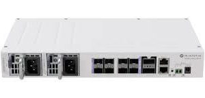 Switch Cloud 8x 25G SFP28 2x 100Giga QSFP28 al red - CRS510-8XS-2XQ-IN