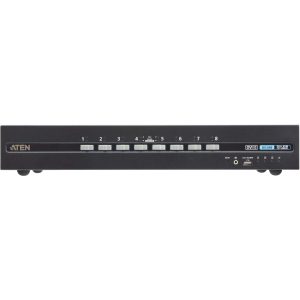 KVM switch 8 ports USB 4K Dual DVI Card Reader - CS1148D4C-AT-G