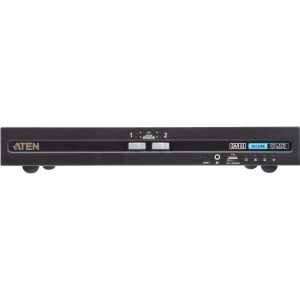 KVM switch 2 ports USB 4K DVI Card Reader - CS1182D4C-AT-G