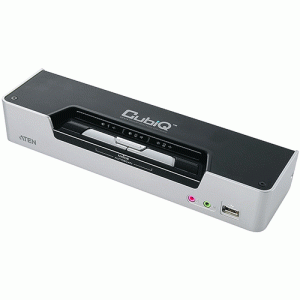 Switch KVM desktop 2 ports dual DVI USB audio - CS1642A-AT-G
