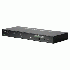 Switch KVM USB PS2 8 UC - 1 console 1U + accès IP - CS1708I-AT-G