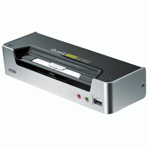 Switch KVM desktop 2 voies HDMI USB audio - CS1792-AT-G