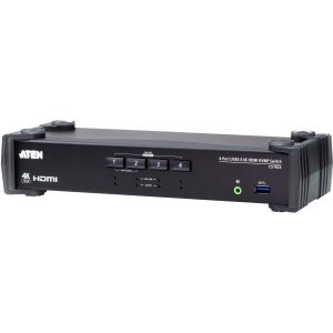Commutateur KVMP USB 3.0 HDMI 4K 4 ports - CS1824-AT-G