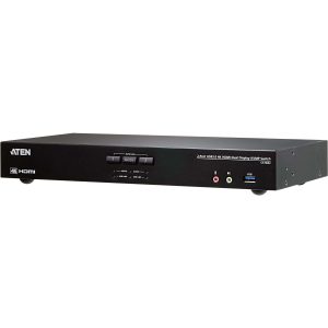 Switch KVM desktop 2 ports dual HDMI 4K - CS1842-AT-G