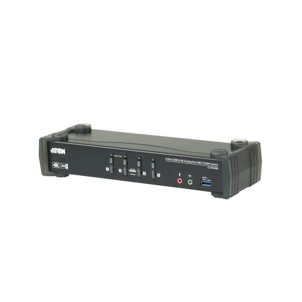 Switch KVMP MST Desktop 4 ports DP USB 3.0 4K - CS1924M-AT-G