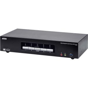 Switch KVM Desktop 4 ports Triple Display 4K USB - CS1964-AT-G