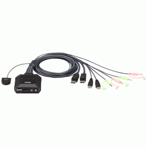 Mini switch KVM 2 ports DisplayPort USB - CS22DP-AT
