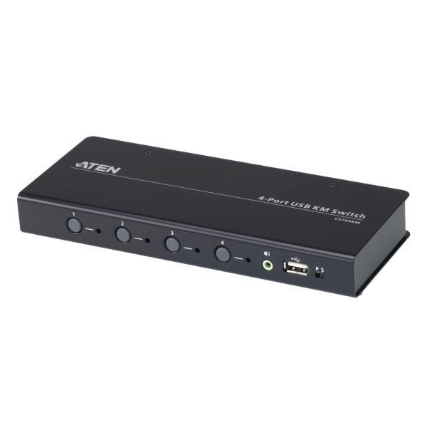 Switch KVM Desktop 4 ports USB - CS724KM-AT