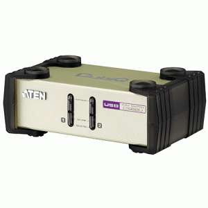 Switch KVM desktop 2 ports VGA USB + 2 câbles - CS82U-AT