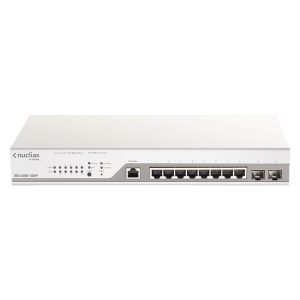 Nuclias Switch 8 Ports Giga PoE at 130W + 2 SFP - DBS-2000-10MP
