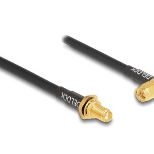 Câble antenne SMA F / SMA M 90° 30cm - 12110