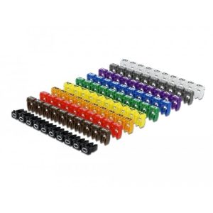 Pack de 10 marque câble 0 à 9 x 10 RJ45 - 18304