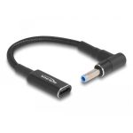 Adaptateur de charge USB-C > HP 4,5x3,0 90° 15cm - 60031
